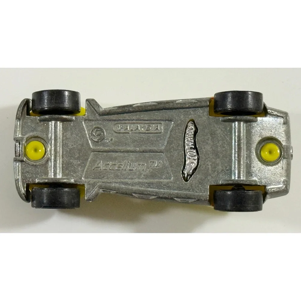 Hot Wheels Accelium Toy Car Kids 1:64 Yellow Diecast Racing Vehicle